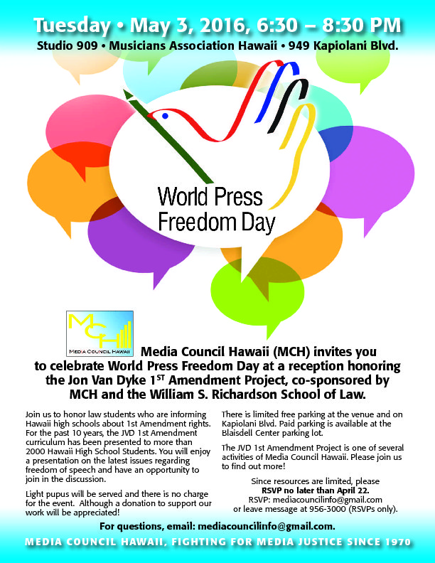 thumbnail of World Press Freedom Day Invitation